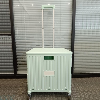Siêu thị Ghế nhựa Giỏ mua hàng Xe đẩy có thể gập lại có bánh xe