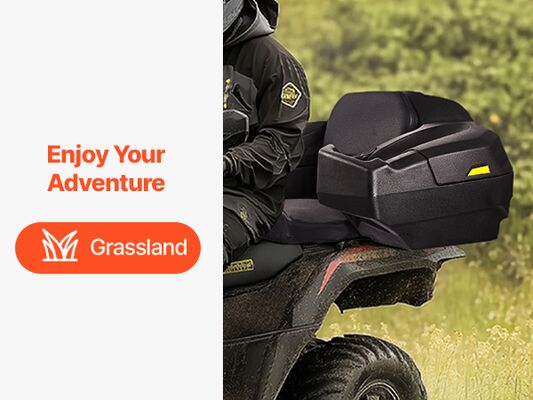 Thùng hàng sau xe ATV xoay khuôn – Thùng chứa ATV chống nước siêu bền
