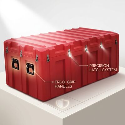 Hộp đựng dụng cụ xoay 400mm nhỏ gọn, chống nước IP65, chống bụi, hộp đựng thiết bị di động LLDPE
