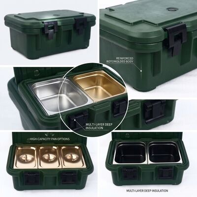 Lắp đặt trước 30L Lực lượng quân sự mang thức ăn cách ly cho lực lượng vũ trang Phân phối khẩu phần
