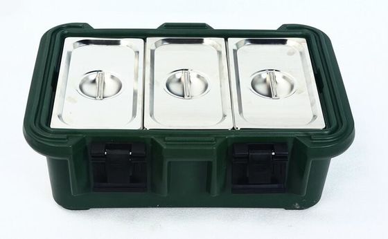 Thùng Chở Đồ Ăn Cách Nhiệt 30L Tải Từ Trên Tương Thích Khay GN 1/1