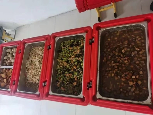 Hộp thực phẩm cách nhiệt 30L GN Hộp vận chuyển thực phẩm bằng chảo