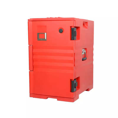 Hộp đựng thực phẩm cách nhiệt LLDPE màu đỏ 90L có nắp có thể tháo rời 63,5 * 46 * 64cm