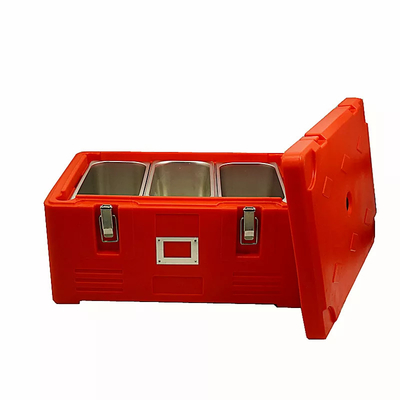 Giữ nhiệt Hộp đựng thực phẩm cách nhiệt Tủ hâm nóng thực phẩm bằng nhựa 12kgs