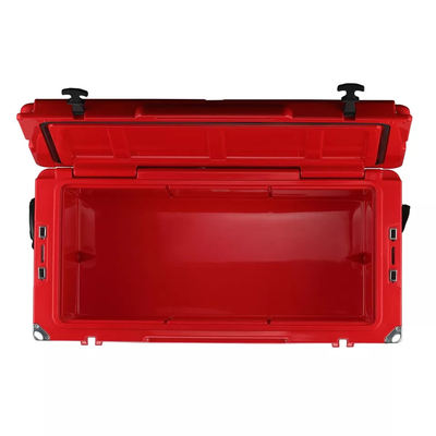 Hộp làm mát bằng nhựa có bánh xe xoay không thấm nước 135QT