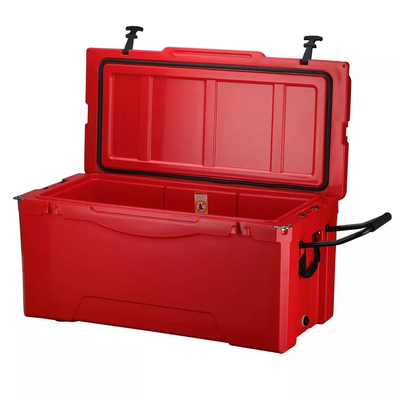Hộp làm mát bằng nhựa có bánh xe xoay không thấm nước 135QT