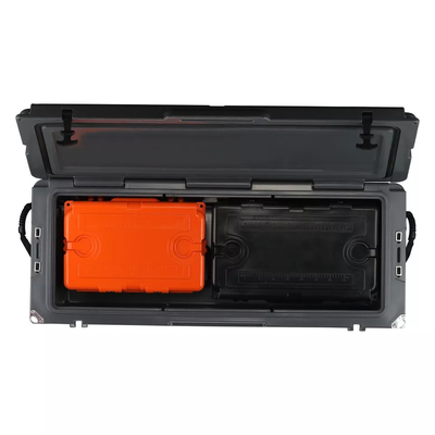 Sản phẩm đúc 180L Bánh xe Hộp làm mát để lưu trữ đá Tủ lạnh đựng thực phẩm