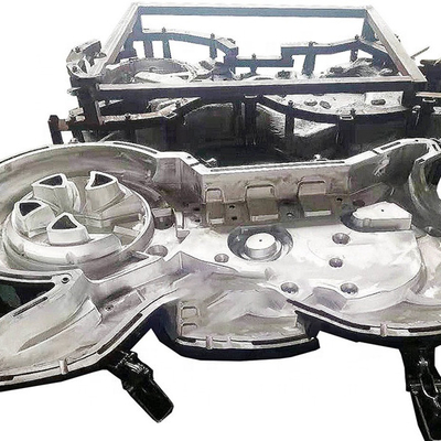 Máy đúc khuôn quay Die Cast Máy đúc khuôn quay bằng nhôm Vỏ nhôm