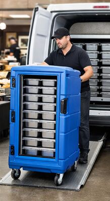 Tủ vận chuyển thực phẩm cách nhiệt Rotomolded 900L cho Logistics Chuỗi lạnh