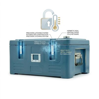 Thùng giữ nhiệt GN 45L cách nhiệt cho thực phẩm, thùng vận chuyển nhiệt cho dịch vụ ăn uống