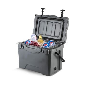 OEM 25QT Hộp đựng đá đúc Roto di động Hộp đựng đồ câu cá ngoài trời