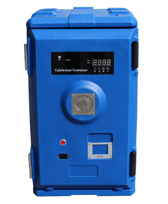 Hộp đựng thực phẩm được làm nóng 120L, Hộp đựng thực phẩm cách nhiệt có bánh xe
