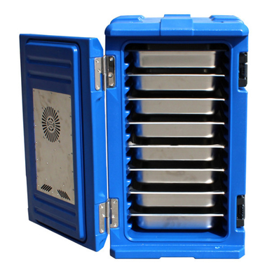 Hộp đựng thực phẩm được làm nóng 120L, Hộp đựng thực phẩm cách nhiệt có bánh xe