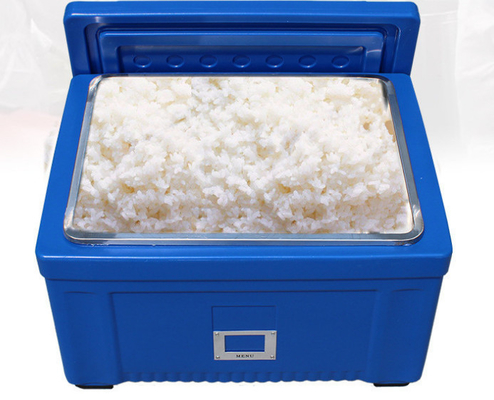 Hộp vận chuyển nhiệt xoay PE 40L Hộp đựng thực phẩm cách nhiệt