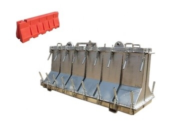Công cụ đúc khuôn quay bằng nhôm OEM Khuôn rào cản giao thông bằng nhựa