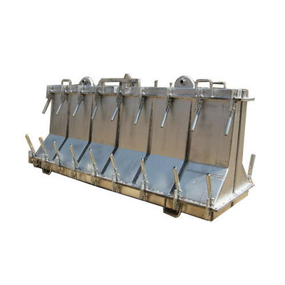 Công cụ đúc khuôn quay bằng nhôm OEM Khuôn rào cản giao thông bằng nhựa