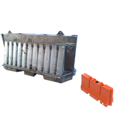 Công cụ đúc khuôn quay bằng nhôm OEM Khuôn rào cản giao thông bằng nhựa
