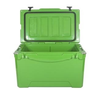 Hộp làm mát xoay bằng nhựa 50 QT LLDPE Tường cách nhiệt PU