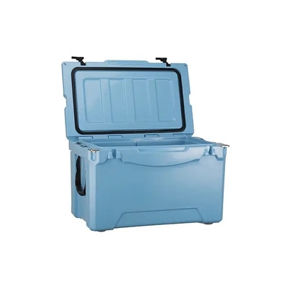 Hộp làm mát xoay bằng nhựa 50 QT LLDPE Tường cách nhiệt PU