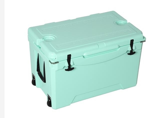 Hộp đá xoay 75L có bánh xe với lớp cách nhiệt PU