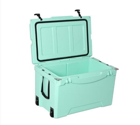 Hộp đá xoay 75L có bánh xe với lớp cách nhiệt PU