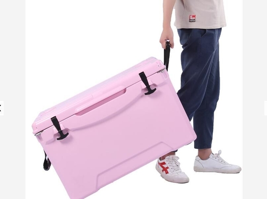Hộp đá xoay 75L có bánh xe với lớp cách nhiệt PU