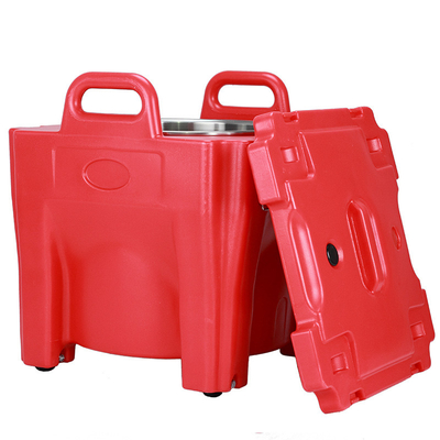 Hộp đựng súp cách nhiệt 30L Chất dẻo bảo quản thực phẩm Giữ ấm với Bể tròn bằng thép không gỉ