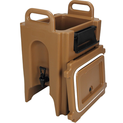 Máy phân phối chất lỏng cách nhiệt LLDPE PU màu nâu 10kg với dung tích 20L