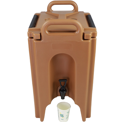 Máy phân phối chất lỏng cách nhiệt LLDPE PU màu nâu 10kg với dung tích 20L