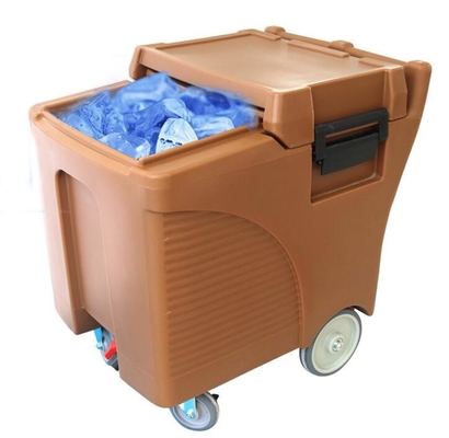 Xe đạp đá di động 125 lít có bánh xe Sử dụng tại nhà hàng khách sạn
