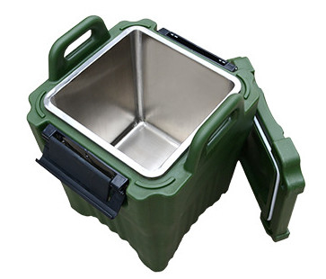 Hộp đựng thực phẩm cách nhiệt quân sự 45L, Hộp đựng súp cách nhiệt có bánh xe