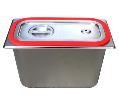 Nhà bếp Chảo thực phẩm bằng thép không gỉ có nắp, Chảo tự chọn bằng thép không gỉ
