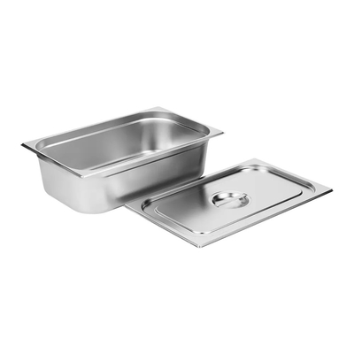 Tất cả các kích thước Chảo thực phẩm bằng thép không gỉ chống kẹt, Chảo bằng thép không gỉ có nắp đậy