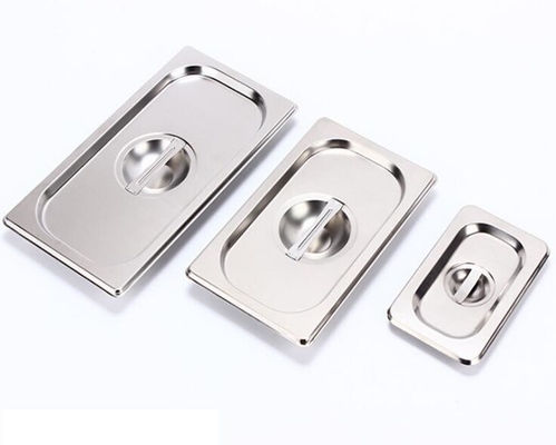 201 Chảo thực phẩm bằng thép không gỉ 304 1/1 1/2 1/3 1/4 1/6 GN chảo