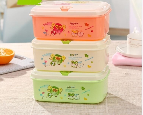 Hộp đựng đồ ăn trưa bằng nhựa có thể tái sử dụng 960ml, Hộp đựng đồ chuẩn bị cho bữa ăn có thể tái sử dụng
