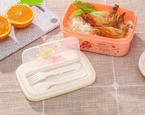 Hộp đựng đồ ăn trưa bằng nhựa có thể tái sử dụng 960ml, Hộp đựng đồ chuẩn bị cho bữa ăn có thể tái sử dụng