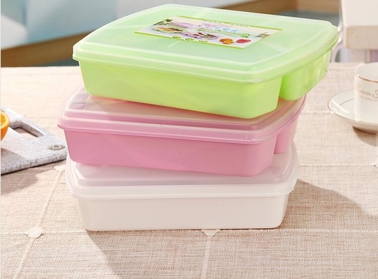 Hộp cơm Bento 4 ngăn có thể tái sử dụng 1280ml