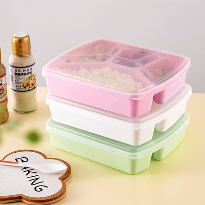 Hộp cơm Bento 4 ngăn có thể tái sử dụng 1280ml