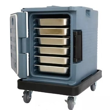 Chảo thực phẩm cách nhiệt PE PU Hộp giữ nhiệt thực phẩm bằng nhựa 90L