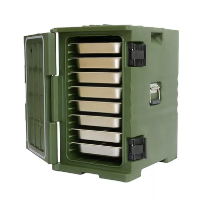 Xoay nhựa cách nhiệt Chảo thực phẩm Cách nhiệt Chảo giữ nóng 120L