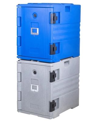 Đồ chứa nồi thực phẩm cách nhiệt màu xanh với tay cầm nylon 90L dung lượng để vận chuyển dễ dàng