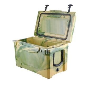 Sản phẩm đúc tùy chỉnh Câu cá Hộp đá cách nhiệt bằng nhựa 50L