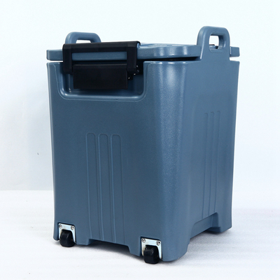 Thùng vận chuyển súp vuông cách nhiệt 45L có bánh xe